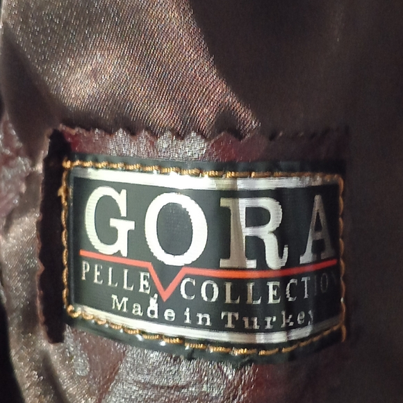 Gora Pelle Collection Leather Jacket - Picture 4 of 5